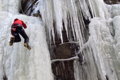 "Shining Piller" - WI5 Flume Gorge